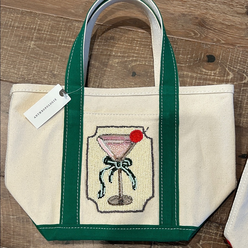 Anthropologie Hartley Canvas Tote Set - Picture 3 of 6